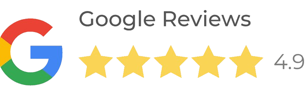Google Reviews 4.9 out of 5